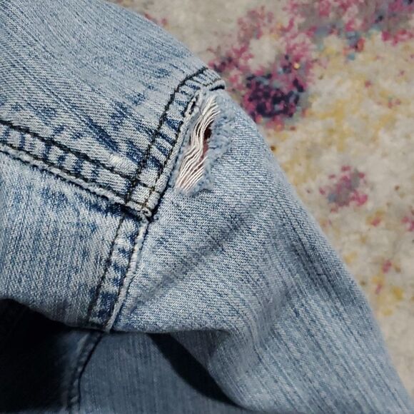 Vintage Y2K Harley-Davidson Jean Jacket With Embroidery & Studs - Picture 16 of 16